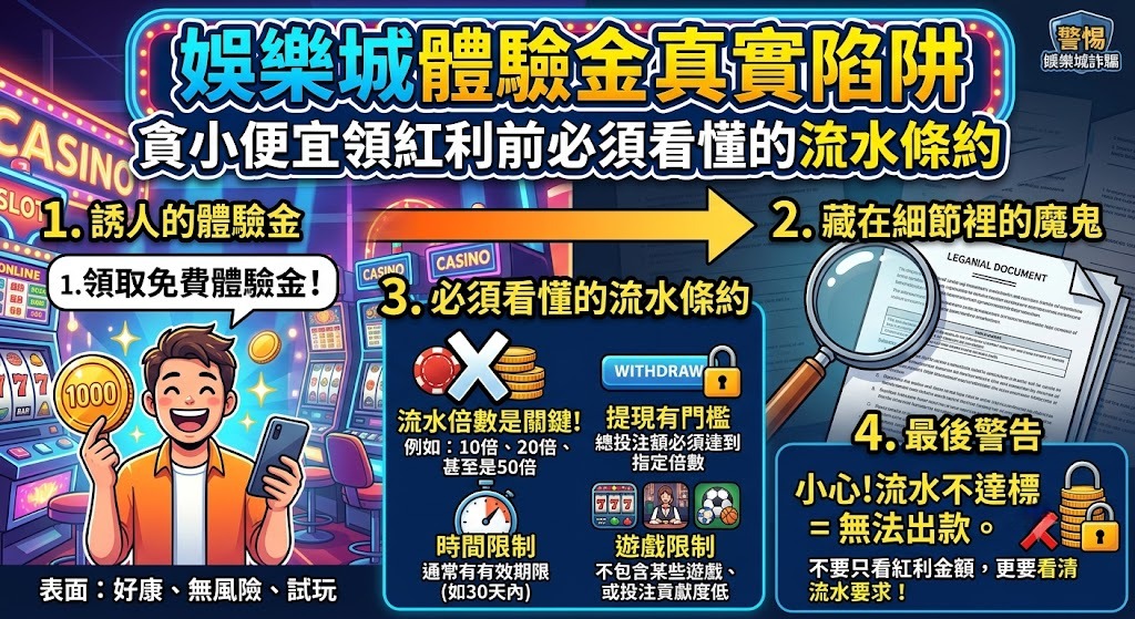 別讓高額體驗金成為你的陷阱!